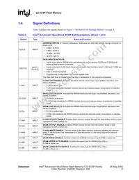 RD28F1604C3BD70A Datasheet Page 9
