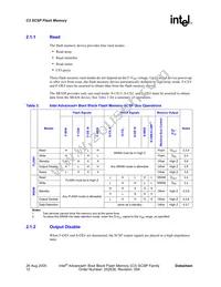 RD28F1604C3BD70A Datasheet Page 12