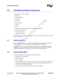 RD28F1604C3BD70A Datasheet Page 14