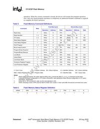 RD28F1604C3BD70A Datasheet Page 19