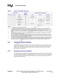 RD28F1604C3BD70A Datasheet Page 23