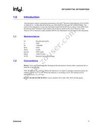 RD38F1020W0YTQ0SB93 Datasheet Page 5