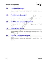 RD38F1020W0YTQ0SB93 Datasheet Page 20