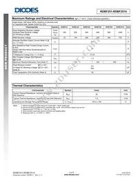 RDBF2510-13 Datasheet Page 2