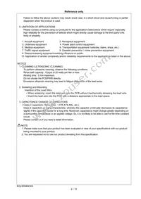 RDE7U2E222J1M1H03A Datasheet Page 3