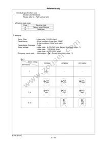 RDE7U2E222J1M1H03A Datasheet Page 5