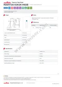 RDER73A153K3K1H03B Datasheet Cover