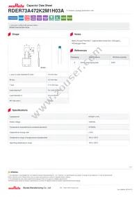 RDER73A472K2M1H03A Datasheet Cover