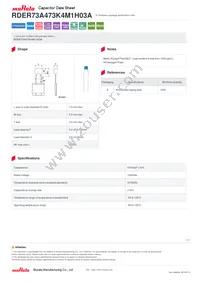 RDER73A473K4M1H03A Datasheet Cover