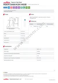 RDER73A681K2K1H03B Datasheet Cover