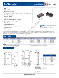 RDF2572S15 Datasheet Cover