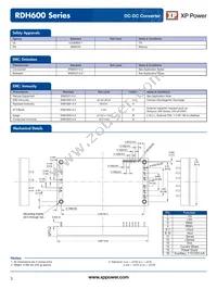 RDH60072WS28 Datasheet Page 3