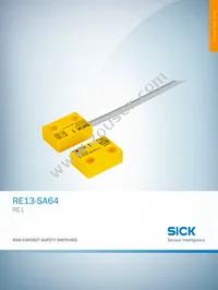 RE13-SA64 Datasheet Cover