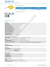 RE21-SA03 Datasheet Page 2