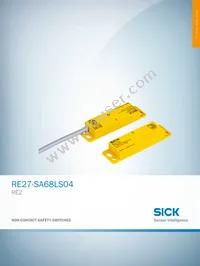 RE27-SA68LS04 Datasheet Cover