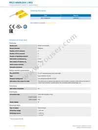 RE27-SA68LS04 Datasheet Page 2