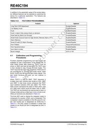 RE46C194S16T Datasheet Page 20