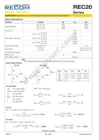REC20-4815D Datasheet Page 2