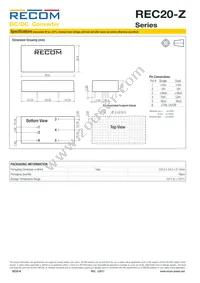 REC20-4815DZ Datasheet Page 6