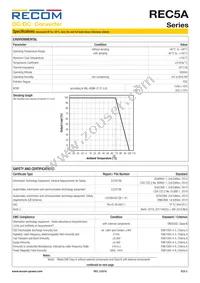 REC5A-0505SW/H2/X1 Datasheet Page 3