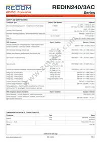 REDIN240-24/3AC Datasheet Page 4