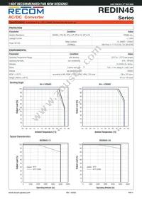 REDIN45-12 Datasheet Page 3