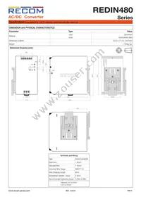 REDIN480-24 Datasheet Page 5