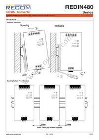 REDIN480-24 Datasheet Page 6