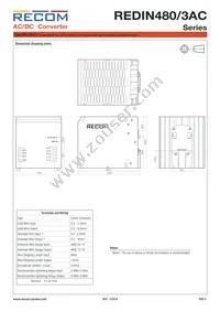 REDIN480-24/3AC Datasheet Page 5