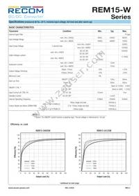 REM15-4805DW/P Datasheet Page 2