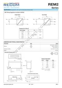 REM2-0505S Datasheet Page 6