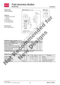 RF1001T2D Datasheet Cover