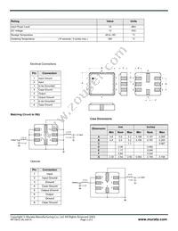 RF1391C Datasheet Page 2