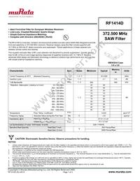 RF1414D Cover