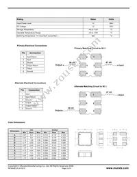 RF3404E Datasheet Page 2