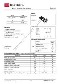 RF4E070GNTR Datasheet Cover