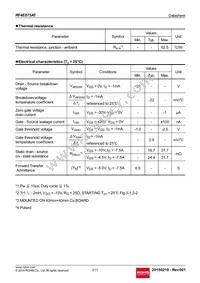 RF4E075ATTCR Datasheet Page 2