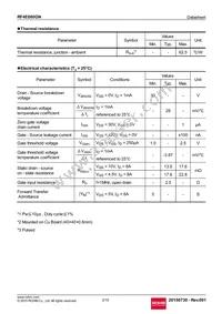 RF4E080GNTR Datasheet Page 2