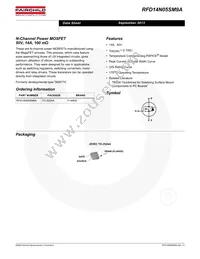 RFD14N05SM9A Datasheet Page 2