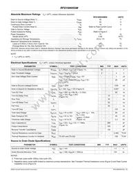 RFD16N05SM9A Datasheet Page 3