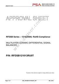 RFDSB121013RU0T Cover