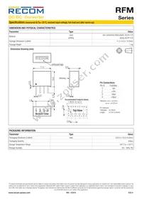 RFM-0505S Datasheet Page 4