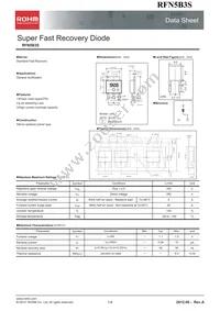 RFN5B3STL Datasheet Cover