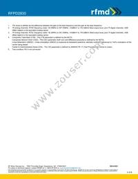 RFPD2930 Datasheet Page 3