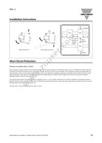 RGC1A23D42KGU Datasheet Page 19