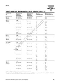 RGC1A23D42KGU Datasheet Page 21