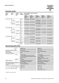 RGC1P48AA30E Datasheet Page 2