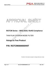 RGTCM0806900H0T Cover