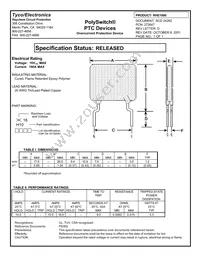 RHE1000 Datasheet Cover