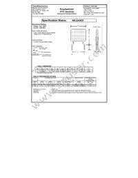 RHE1500 Datasheet Cover